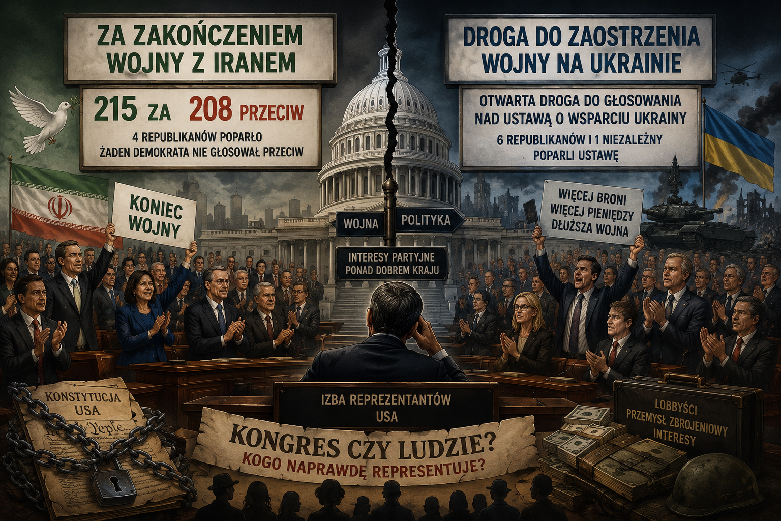 Izba Reprezentantw wojna czy pokj