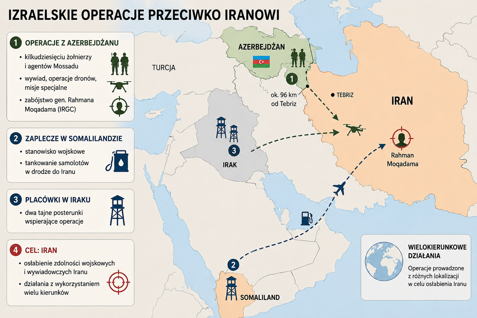 Izraelskie operacje przeciwko Iranowi
