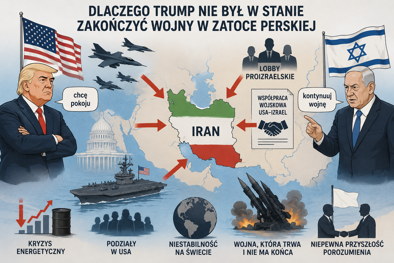geopolityczny obraz zatoki perskiej